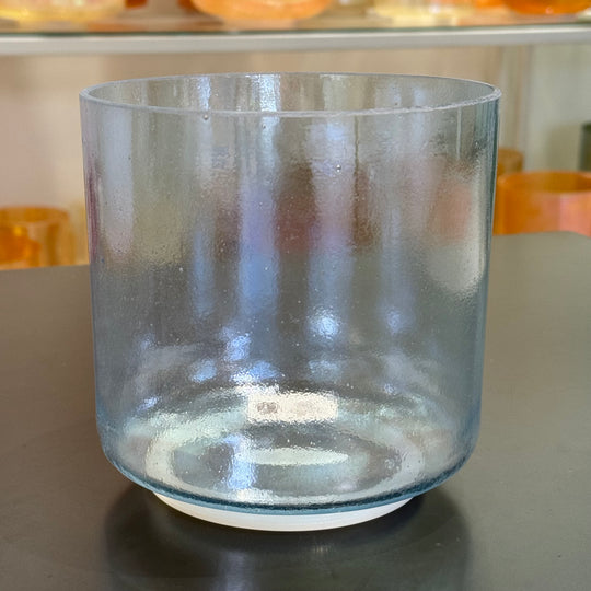 6" A#0 Aqua Aura Gold 149019 Crystal Tones® Alchemy Crystal Singing Bowl