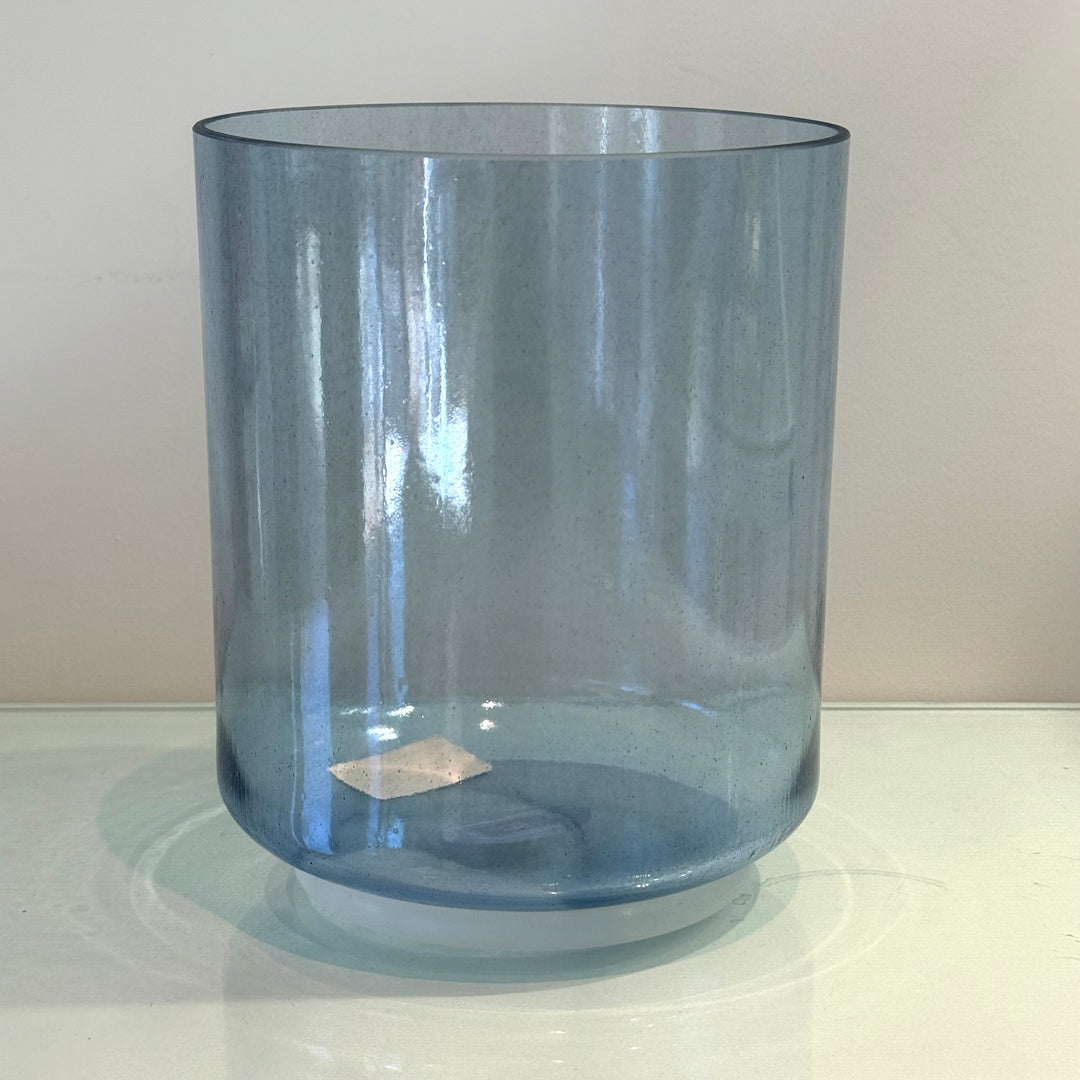 6" F#0 Indigo, White Light Aura Gold Bowl 120574 Crystal Tones® Alchemy Crystal Singing Bowl