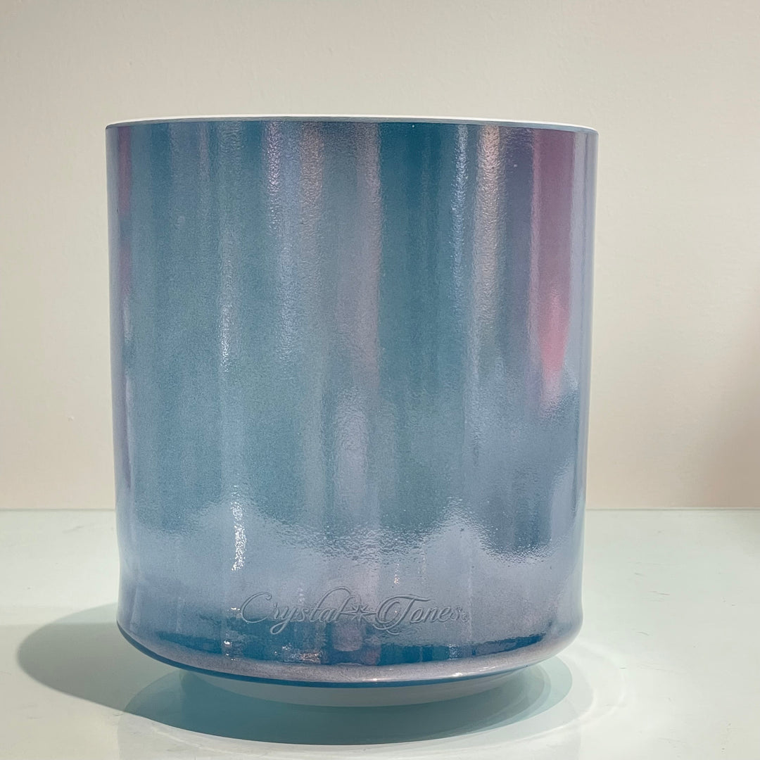 6" E+15 Zeal Point Ocean Gold Bowl 137204 Crystal Tones® Alchemy Crystal Singing Bowl