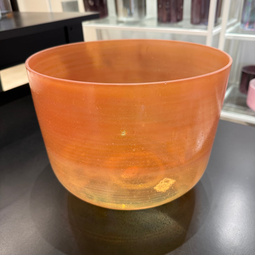 12" C#+15 Carnelian, Celestial Rings 146500 Crystal Tones® Alchemy Crystal Singing Bowl