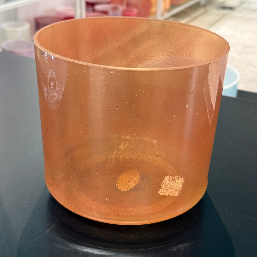 8" F0 Imperial Topaz, Palladium 152285 Crystal Tones® Alchemy Crystal Singing Bowl