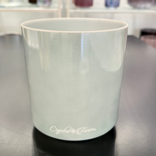 6" F-40 Green Heart Ocean Gold 135931 Crystal Tones® Alchemy Crystal Singing Bowl