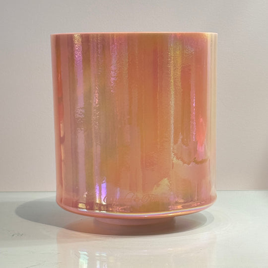 8" B-5 Sunstone, Platinum Bowl 129385 Crystal Tones® Alchemy Crystal Singing Bowl