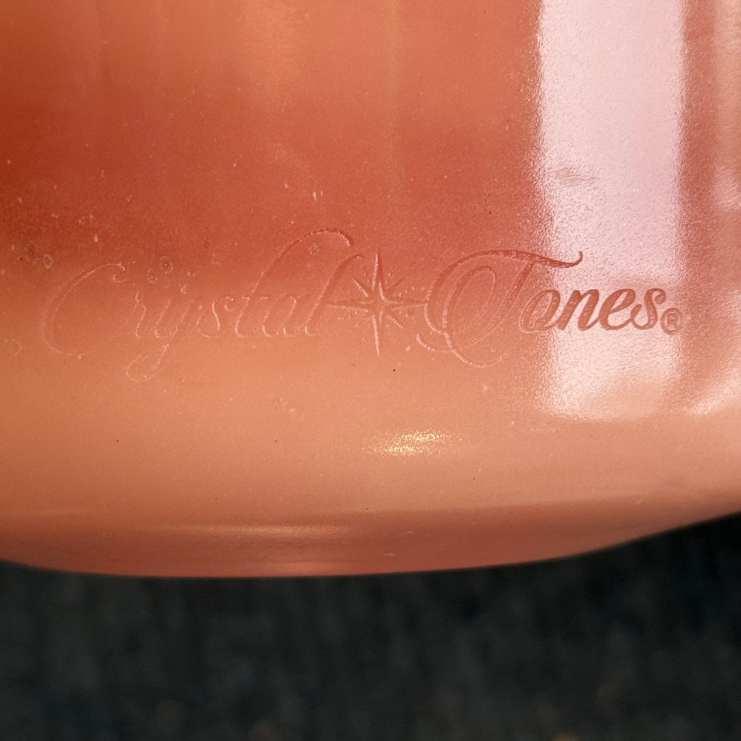 6" G#0 Rose Quartz 130925 Crystal Tones® Alchemy Crystal Singing Bowl