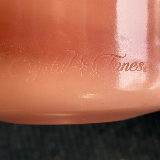 6" G#0 Rose Quartz 130925 Crystal Tones® Alchemy Crystal Singing Bowl