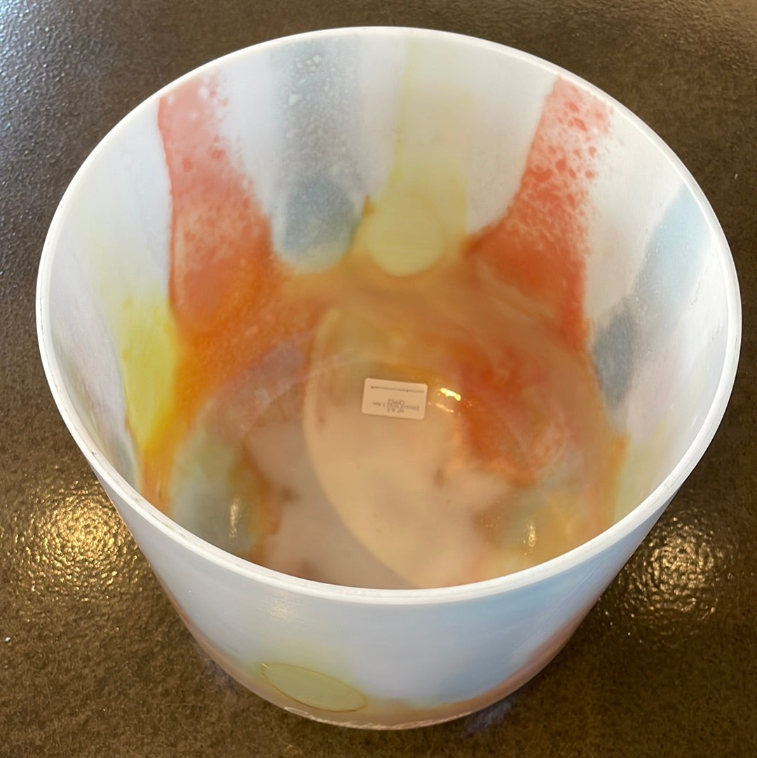 10" A-5 Divine Will I Am Bowl 129912 Crystal Tones® Alchemy Crystal Singing Bowl