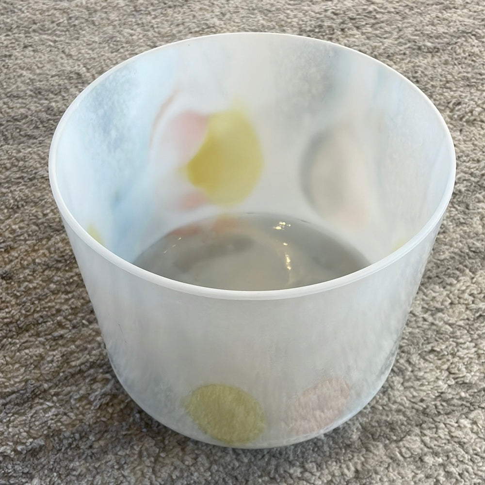9" C-25 Divine Brother 97210 Crystal Tones® Alchemy Crystal Singing Bowl