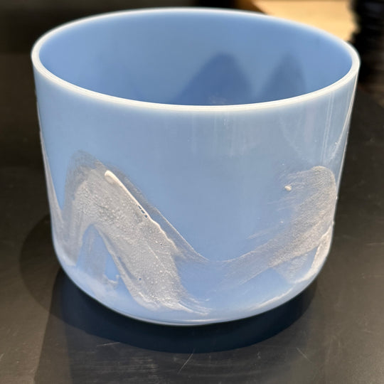 6" C#-5 Larimar 147342 Crystal Tones® Alchemy Crystal Singing Bowl