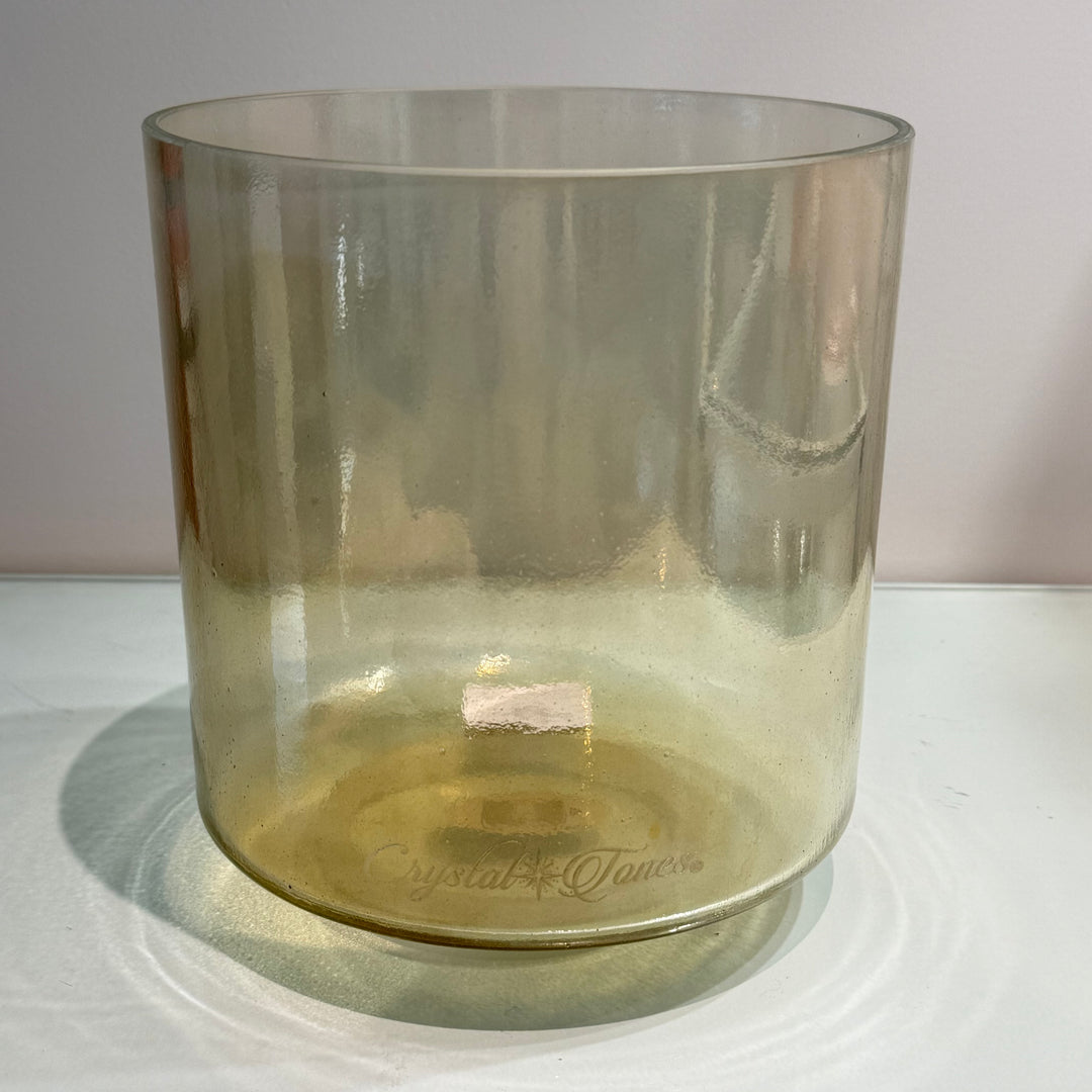 7" F#0 Smokey Quartz 135936 Crystal Tones® Alchemy Crystal Singing Bowl