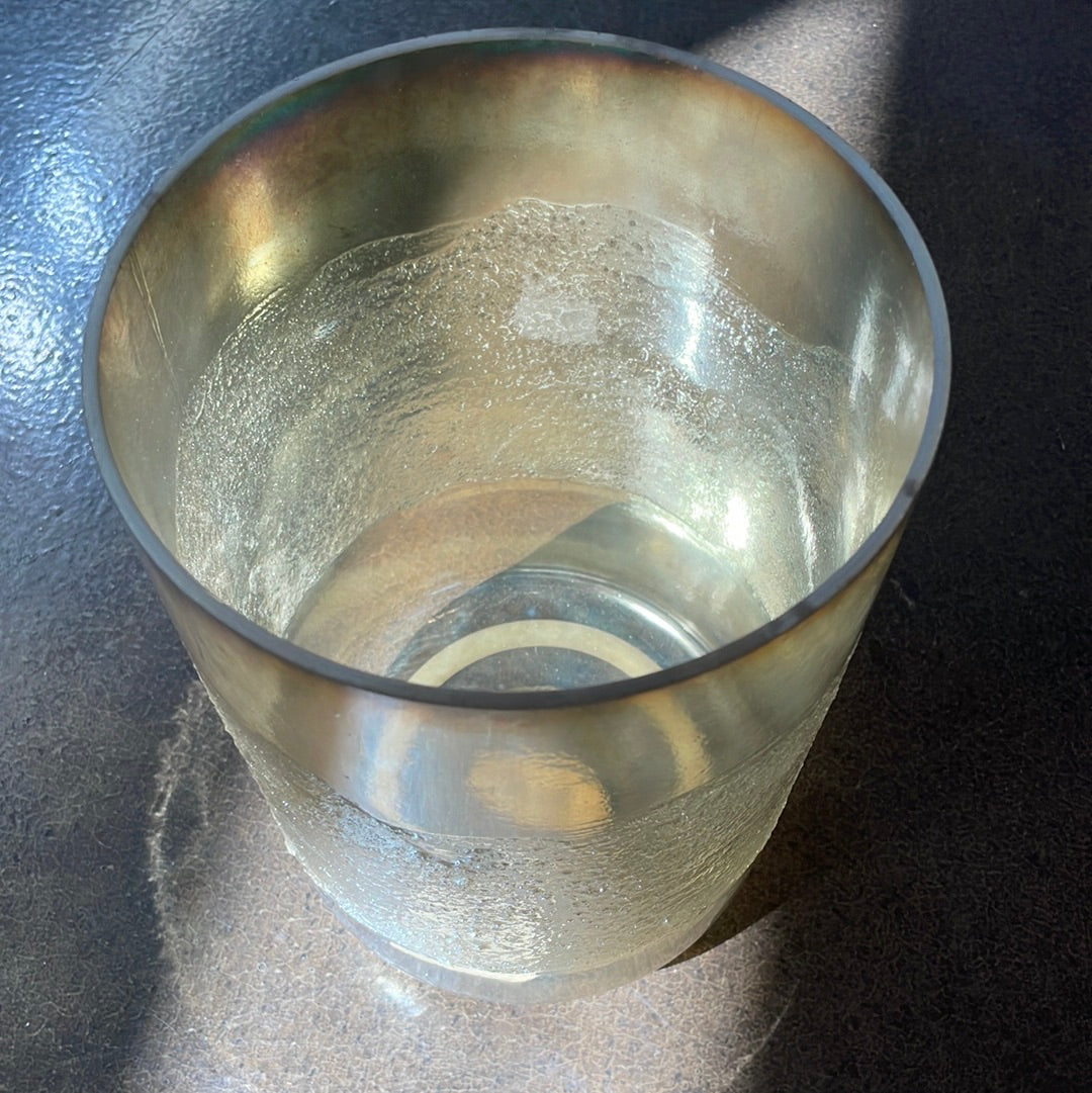 6" G-40 Lemurian Seed, Smokey Quartz Bowl 84113 Crystal Tones® Alchemy Crystal Singing Bowl