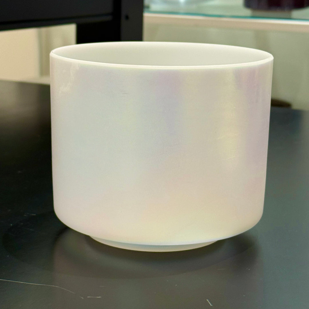 7" G#+20 Mother Of Platinum 146671 Crystal Tones® Alchemy Crystal Singing Bowl