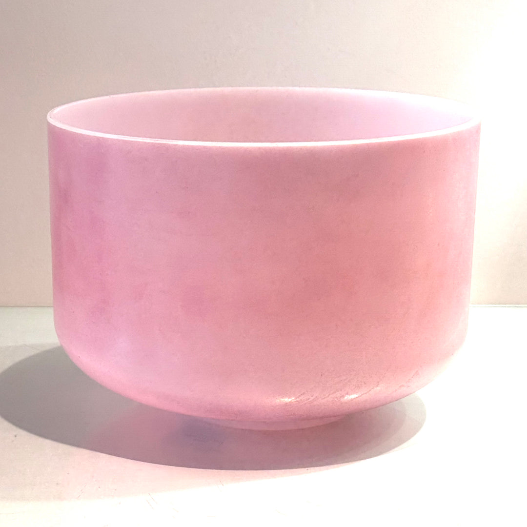 10" B+15 Pink Ocean Gold 141166 Crystal Tones® Alchemy Crystal Singing Bowl