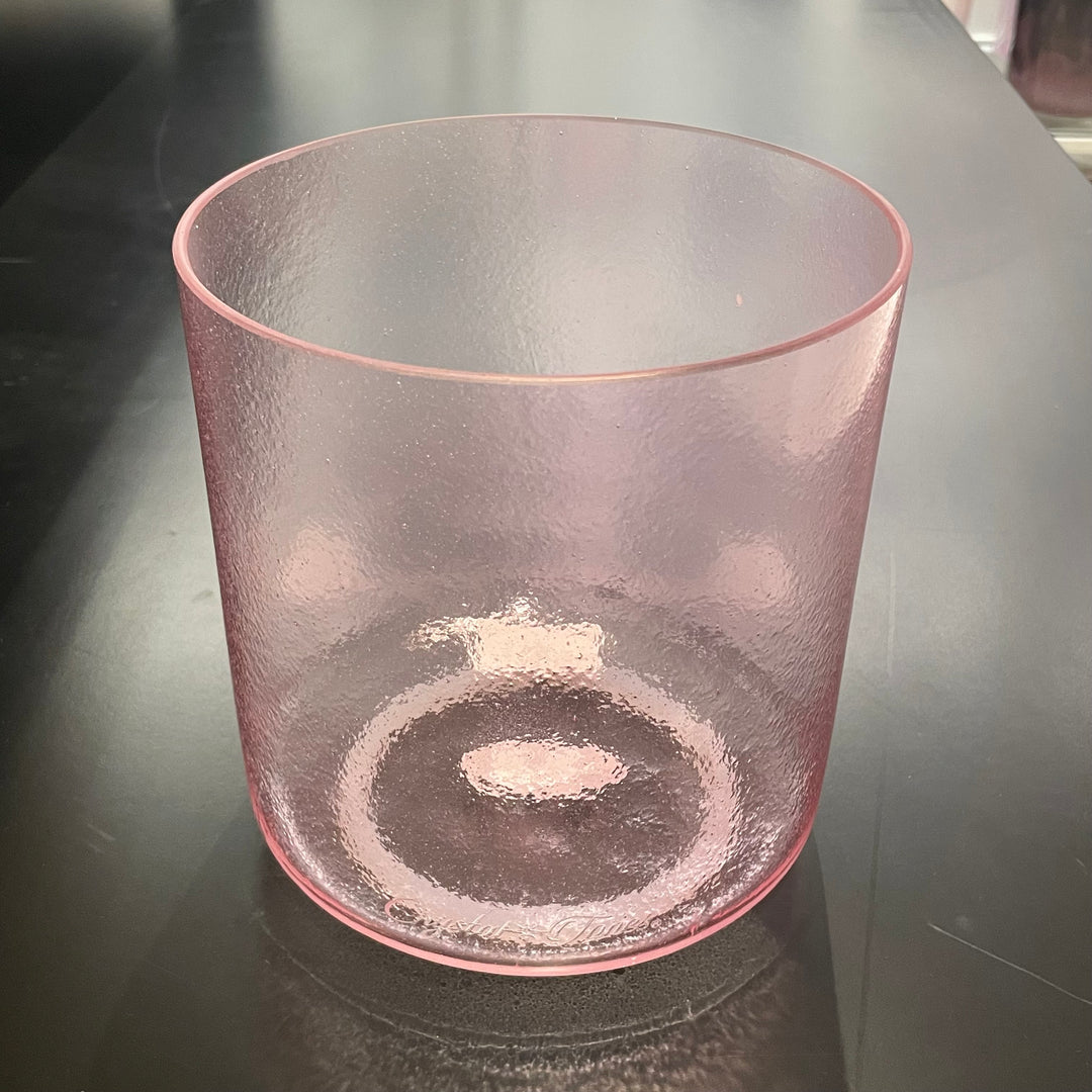 6" G-40 Pink Aura Gold 137299 Crystal Tones® Alchemy Crystal Singing Bowl