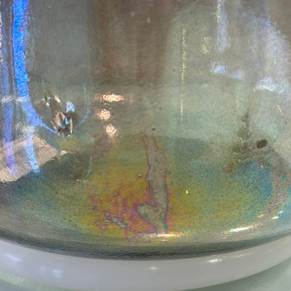 6" E+5 Celestite, Lemon Aura Gold Bowl 110602 Crystal Tones® Alchemy Crystal Singing Bowl