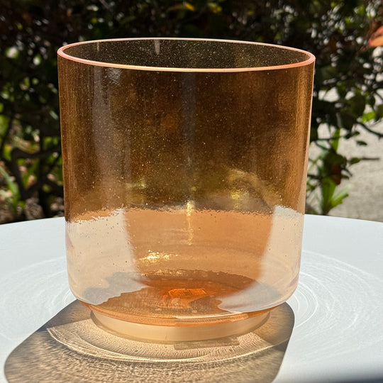 6" A-45 Grandmother 148080 Crystal Tones® Alchemy Crystal Singing Bowl