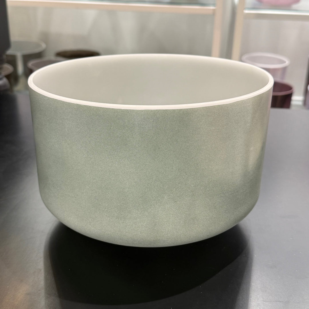 10" D0 Sage Forest Gold 141488 Crystal Tones® Alchemy Crystal Singing Bowl