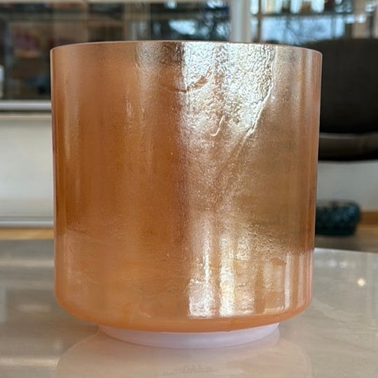 6" A-30 Dead Sea Salt, Grandmother Bowl 114824 Crystal Tones® Alchemy Crystal Singing Bowl