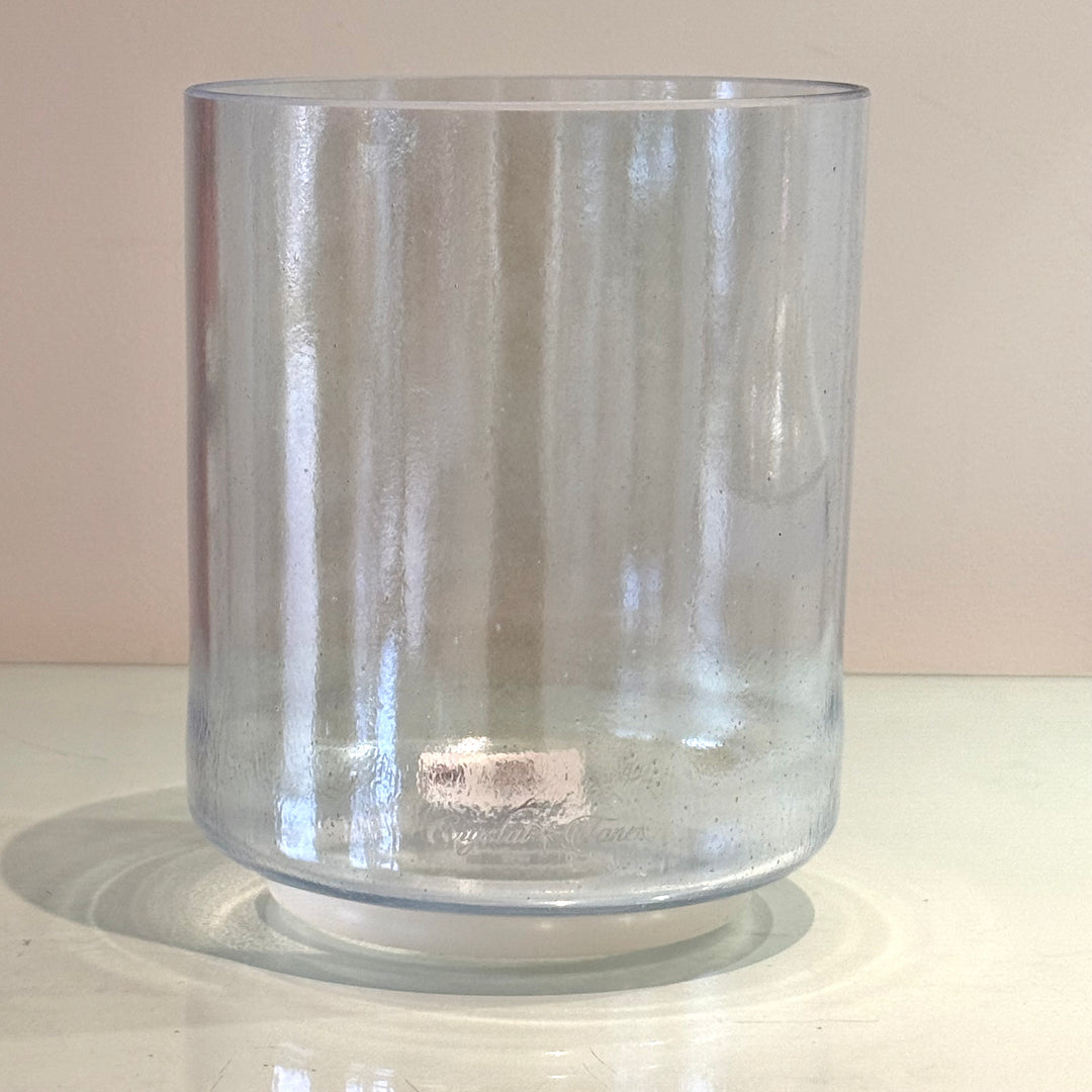 6" A#-5 Aqua Aura Gold 154748 Crystal Tones® Alchemy Crystal Singing Bowl