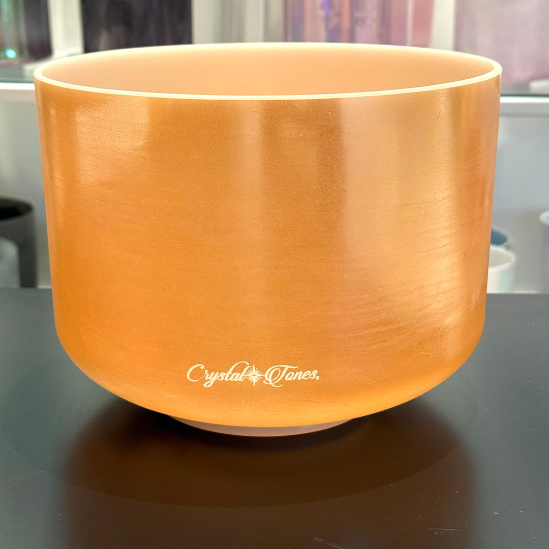 10" B0 Laughing Buddha 155359 Crystal Tones® Alchemy Crystal Singing Bowl