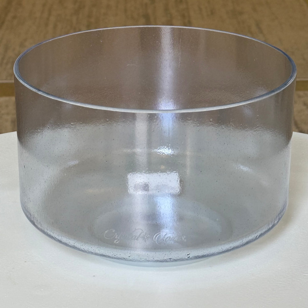 9" D#0 Androgynous Indium 156143 Crystal Tones® Alchemy Crystal Singing Bowl
