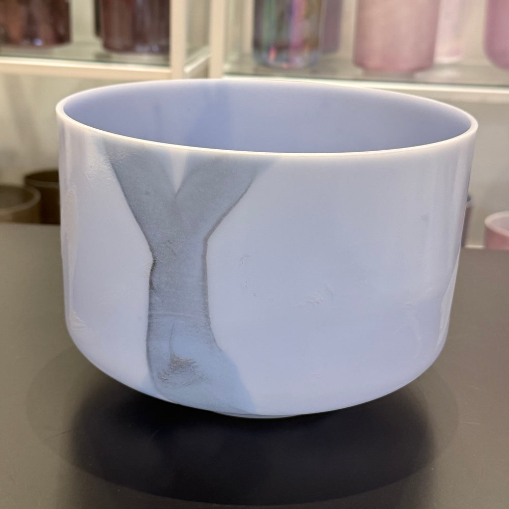 9" C#-35 Larimar 145219 Crystal Tones® Alchemy Crystal Singing Bowl
