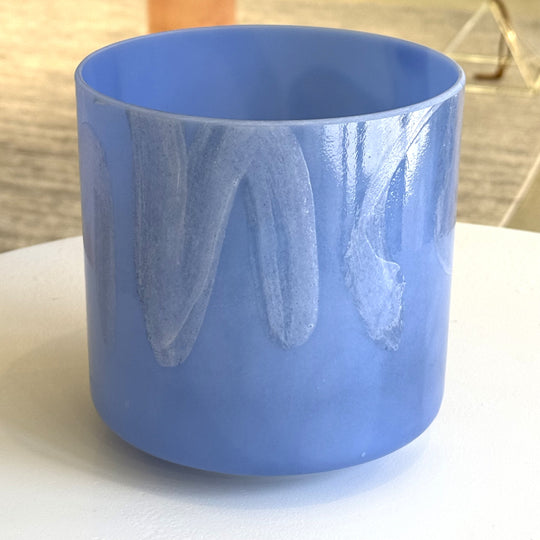 7" F#-35 Larimar 129554 Crystal Tones® Alchemy Crystal Singing Bowl