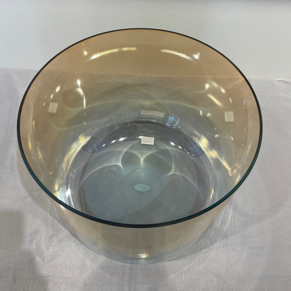 16" G+40 Supergrade Bowl Grandmother, Androgynous Indium (Base) Tall 132874 Crystal Tones® Alchemy Crystal Singing Bowl