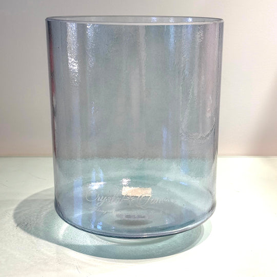 8" D-10 Zeal Point Aura Gold 124806 Crystal Tones® Alchemy Crystal Singing Bowl