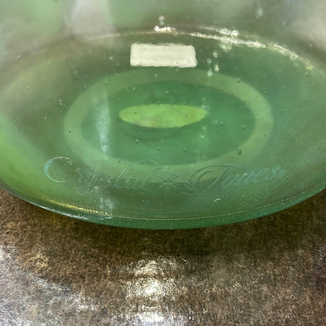 8" C-10 Emerald Tall Bowl 129043 Crystal Tones® Alchemy Crystal Singing Bowl