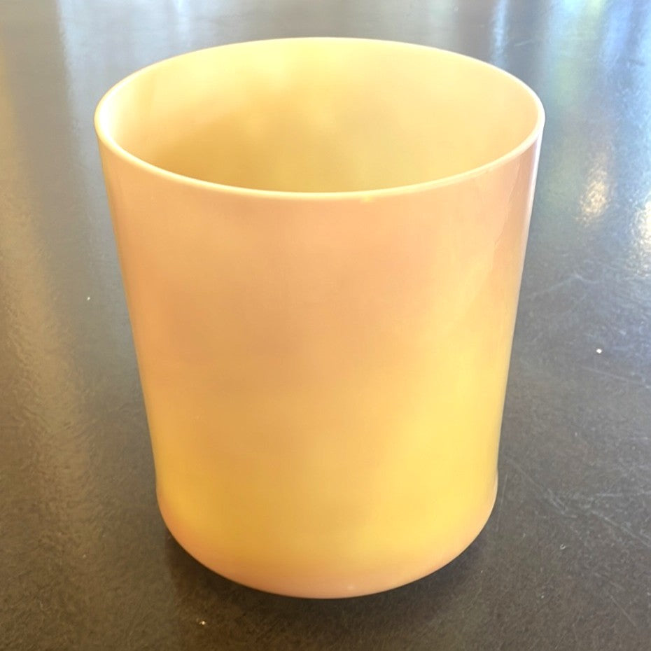 8" D-5 Sedona Red Rock Frosted Inside Bowl 114946 Crystal Tones® Alchemy Crystal Singing Bowl