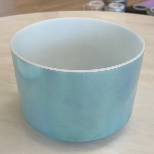 7" G+5 Ocean gold, Lemon Angel Gold, white light angel gold (inside) 110701 Crystal Tones® Alchemy Crystal Singing Bowl