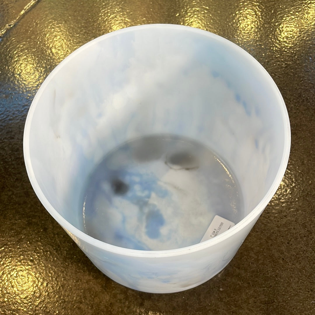 7" G#-5 Labradorite Bowl 121935 Crystal Tones® Alchemy Crystal Singing Bowl