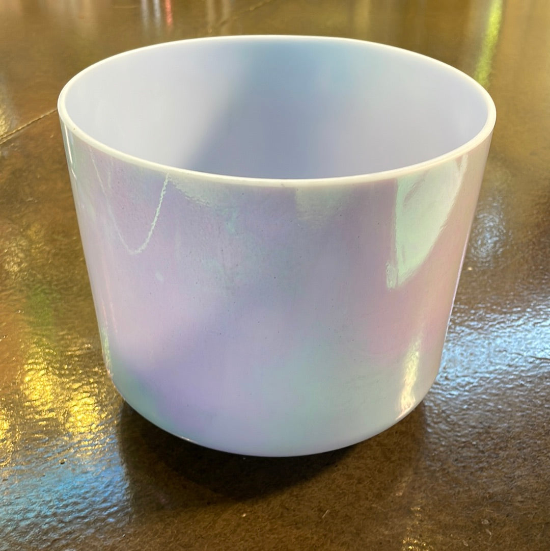 8" D#0 Egyptian Blue, Platinum Bowl 120731 Crystal Tones®
