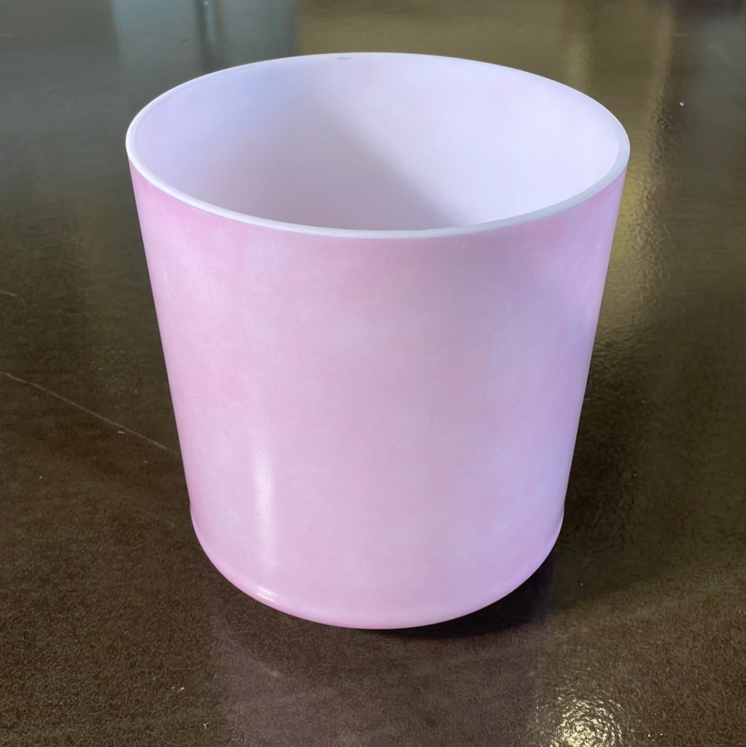 8" D#0 Pink Ocean Gold Bowl 107592 Crystal Tones® Alchemy Crystal Singing Bowl