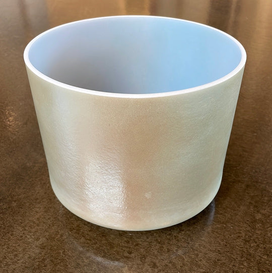 7" F#+5 Laughing Buddha Supreme, Ocean Indium (Inside) Bowl 117800 Crystal Tones® Alchemy Crystal Singing Bowl