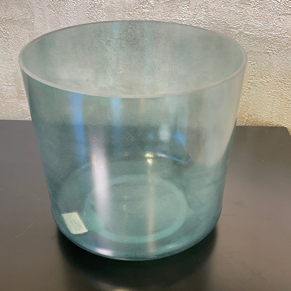 8" C+15 Tesseract Salt, Green Heart Aura Gold 87126 Crystal Tones® Alchemy Crystal Singing Bowl