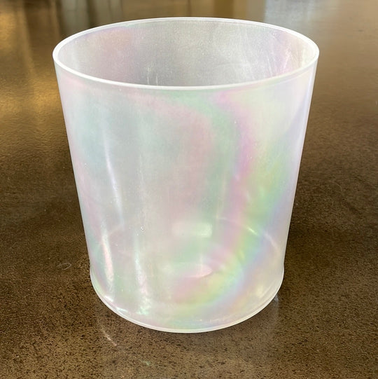 7" D-50 Dead Sea Salt, Platinum 105185 Crystal Tones® Alchemy Crystal Singing Bowl