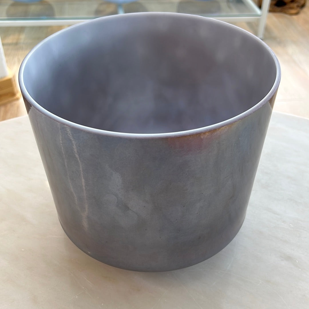 9" B-10 Sugilite, Palladium Bowl 111270 Crystal Tones® Alchemy Crystal Singing Bowl