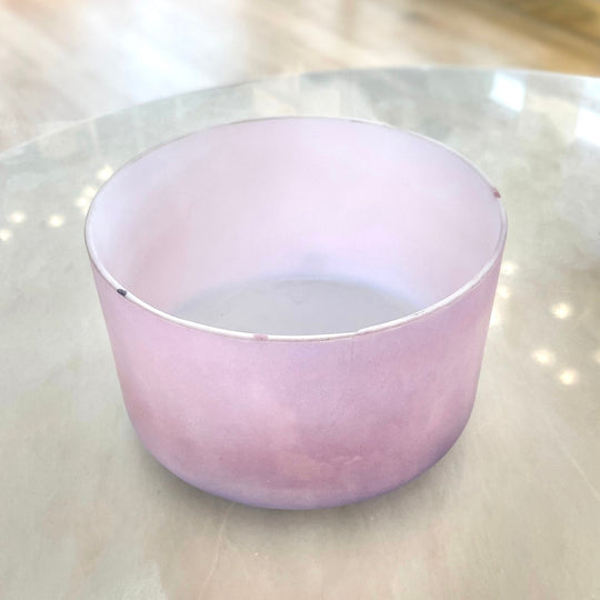 9" D#-35 Pink Ocean Gold, Ocean Indium (base) 88739 Crystal Tones® Alchemy Crystal Singing Bowl
