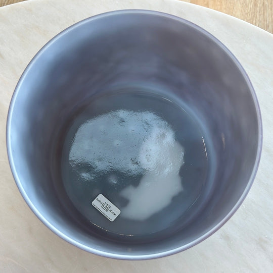 9" B-10 Sugilite, Palladium Bowl 111270 Crystal Tones® Alchemy Crystal Singing Bowl