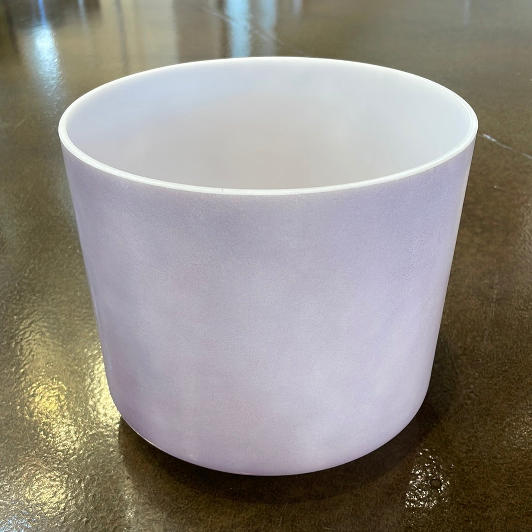 8" C#+5 Lavender Sunset Gold Bowl 113688 Crystal Tones® Alchemy Crystal Singing Bowl