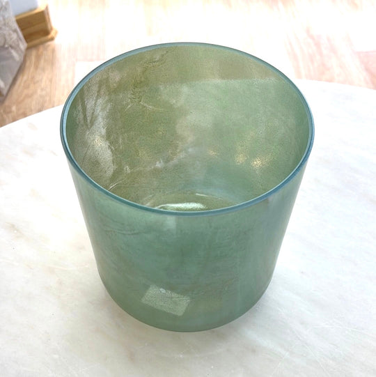 7" G0 Chrysoprase, Palladium Bowl 117350 Crystal Tones® Alchemy Crystal Singing Bowl