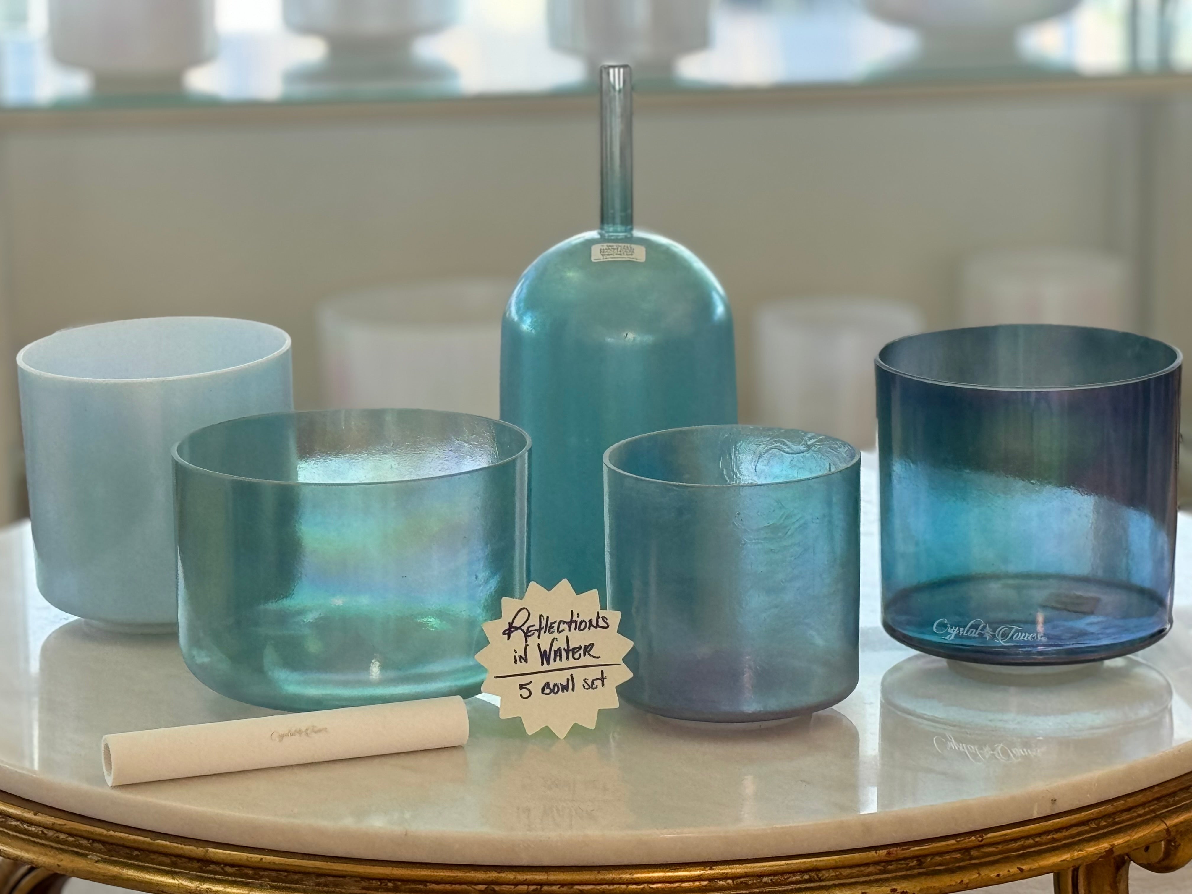 Reflections of Water - 5 bowl family - Sacred Sound of the Soul