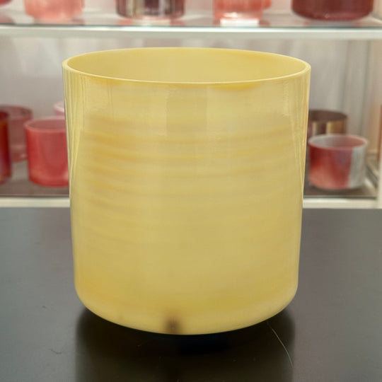 8" F#+15 Frankincense, Celestial Rings 158310 Crystal Tones® Alchemy Crystal Singing Bowl