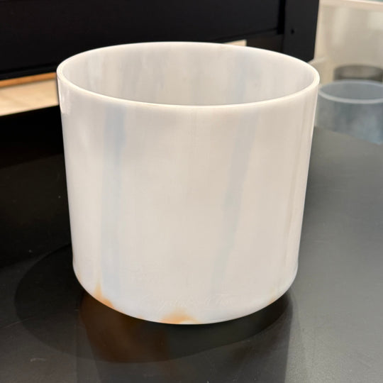 8" E+10 Mt. Shasta Serpentine, Sedona Red Rock 130280 Crystal Tones® Alchemy Crystal Singing Bowl