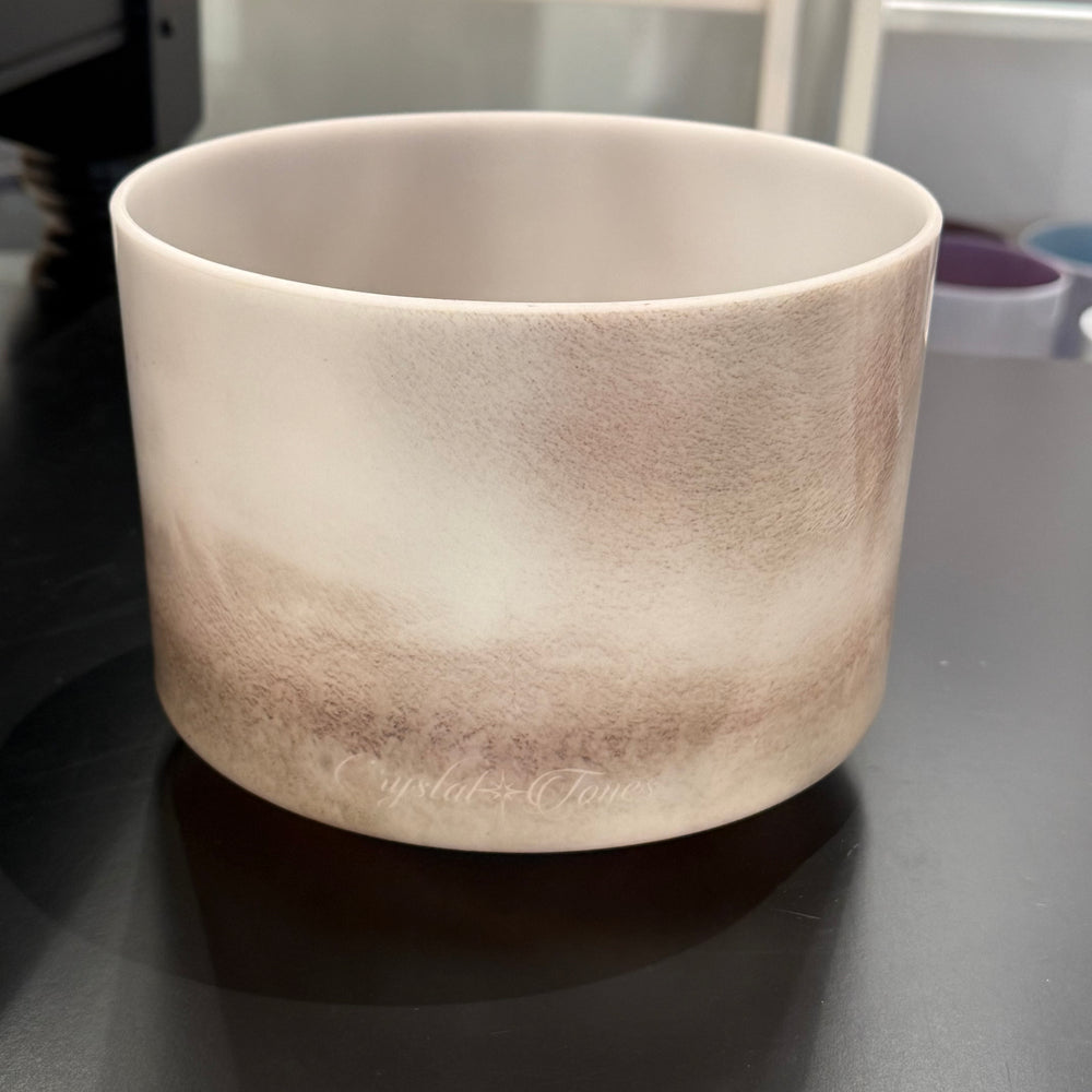 8" F#-40 Labradorite 133034 Crystal Tones® Alchemy Crystal Singing Bowl