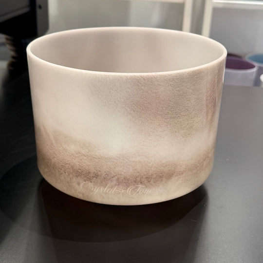 8" F#-40 Labradorite 133034 Crystal Tones® Alchemy Crystal Singing Bowl