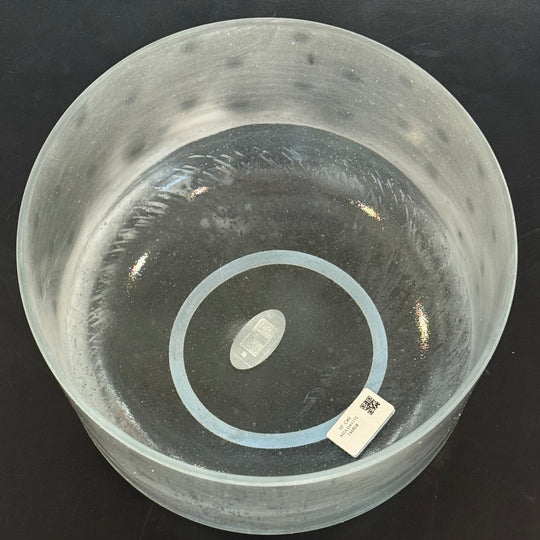 10" C#0 Moldavite 146808 Crystal Tones® Alchemy Crystal Singing Bowl