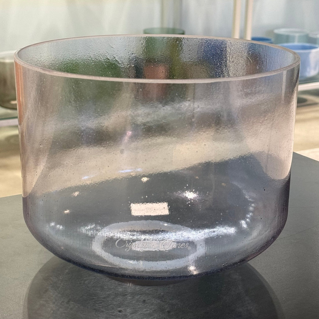 10" A-20 Androgynous Indium 158048 Crystal Tones® Alchemy Crystal Singing Bowl - Sacred Sound of the Soul