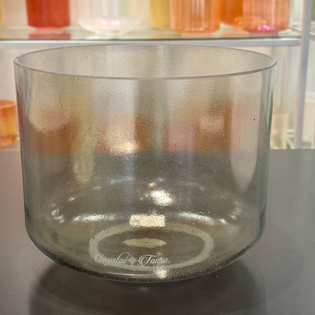 10" A-25 Sage Aura Gold 155103 Crystal Tones® Alchemy Crystal Singing Bowl - Sacred Sound of the Soul
